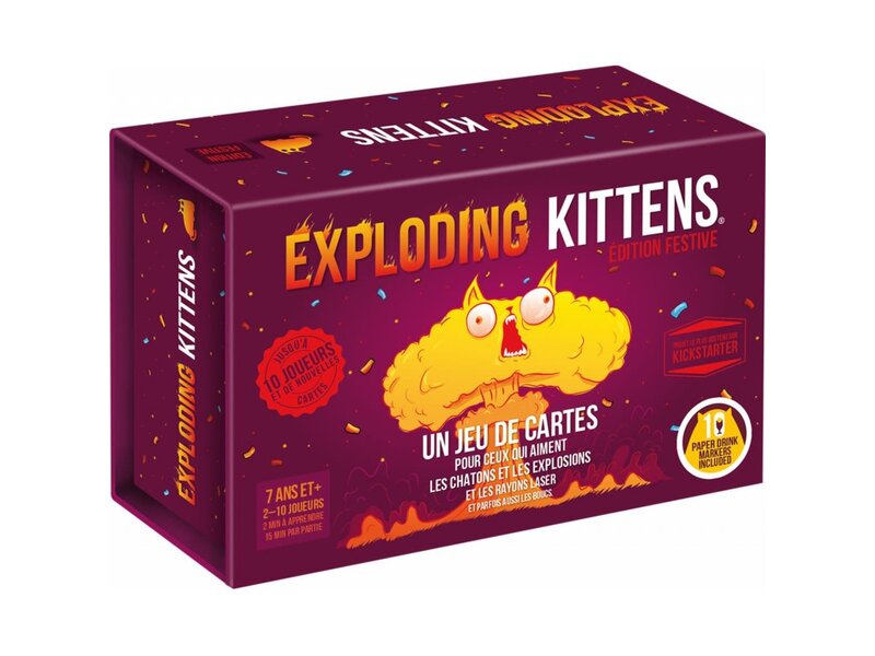 Exploding kittens Exploding Kittens - Édition Festive (French)