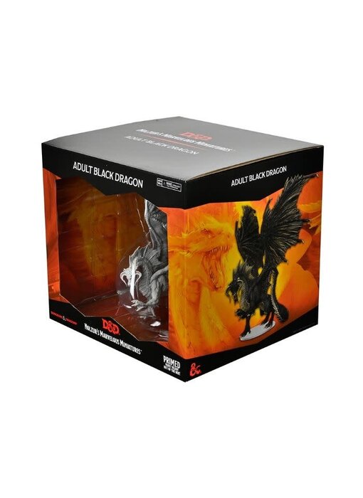 D&D Unpainted Minis Adult Black Dragon