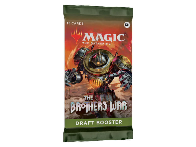 Magic The Gathering MTG The Brothers' War Draft Booster Pack