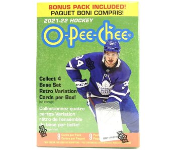 Upper Deck 2021/22 O-Pee-Chee Hockey 8-Pack Blaster Box
