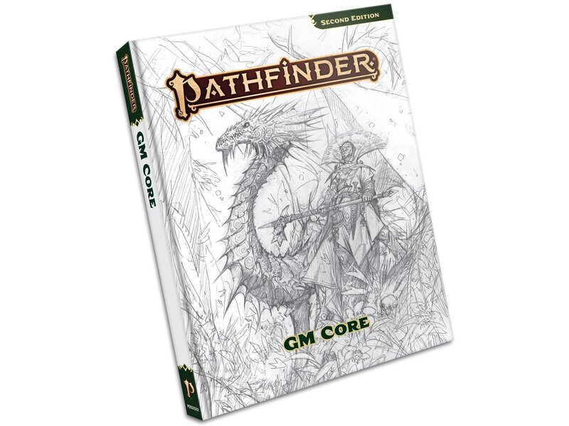 Paizo Pathfinder 2e - Remaster GM Core - Sketch Cover (PRE ORDER)
