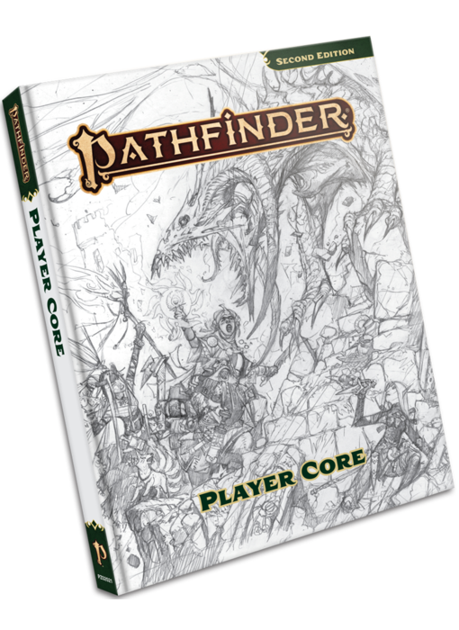 Pathfinder 2e - Remaster Player Core - Sketch Cover (PRE ORDER)