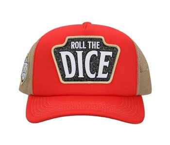 Dungeons And Dragons - Roll The Dice Red Khaki Hat
