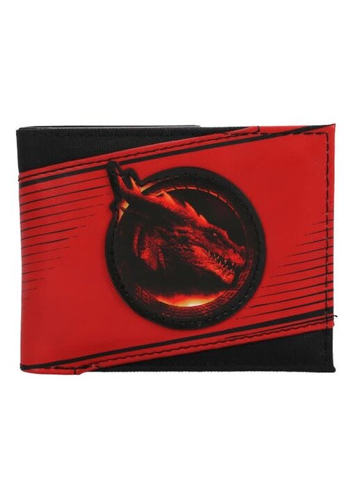 Dungeons And Dragons - Red Dragon Print Nylon Wallet