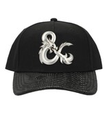 Bioworld Dungeons And Dragons - Roll Metal Logo Dragon Skin Leather Hat