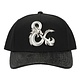 Dungeons And Dragons - Roll Metal Logo Dragon Skin Leather Hat
