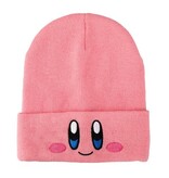 Bioworld Kirby   - Face Embroidery Knit Cuff Beanie