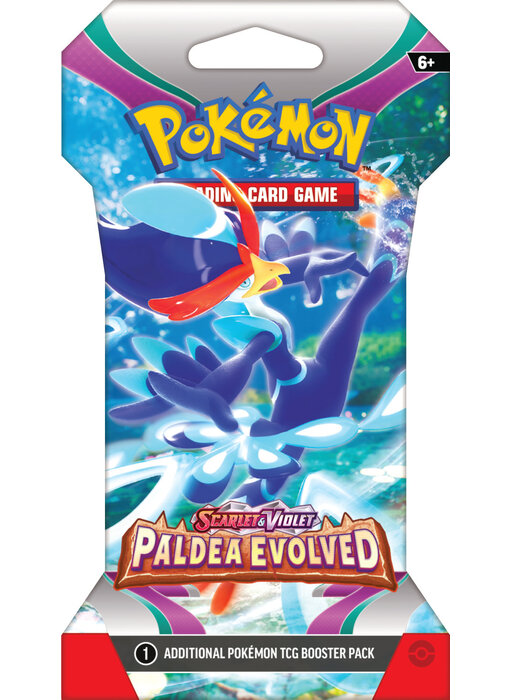 Pokémon TCG - Scarlet & Violet - Paldea Evolved Sleeved Booster Pack