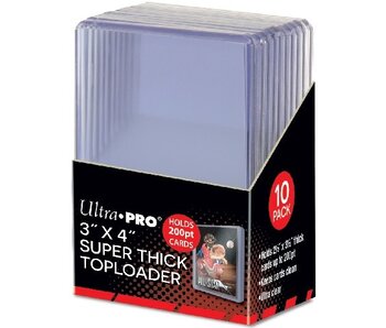 Ultra Pro Topload 3x4 200pt Super Thick 10ct