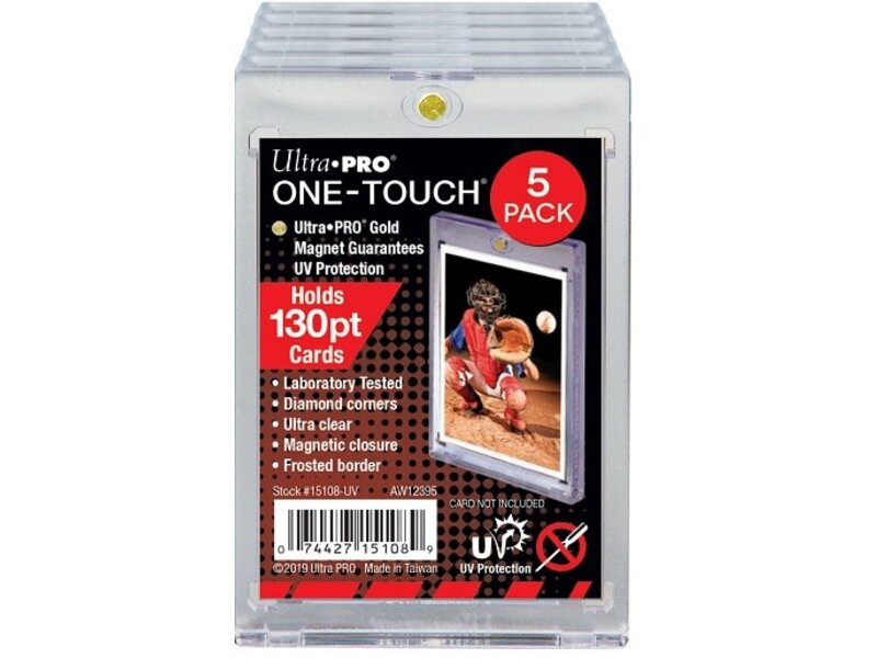 Ultra Pro Ultra Pro 1 Touch 130pt Magnetic Holder 5-pack