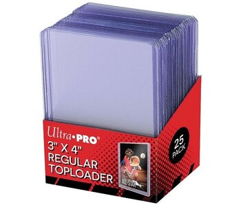 Ultra Pro Topload 3x4 Regular Clear 25ct