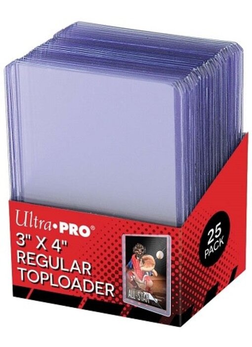 Ultra Pro Topload 3x4 Regular Clear 25ct