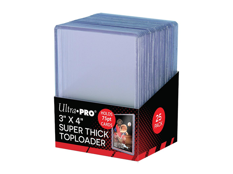 Ultra Pro Ultra Pro Topload 3x4 75pt Thick 25ct
