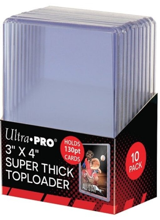 Ultra Pro Topload 3x4 130pt Box 10ct