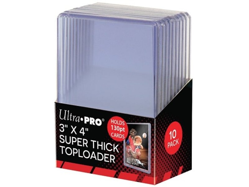Ultra Pro Ultra Pro Topload 3x4 130pt Box 10ct