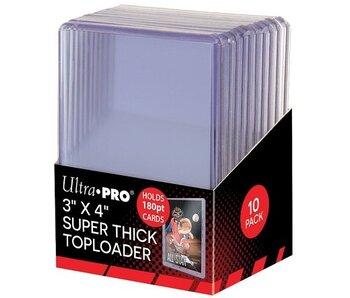 Ultra Pro Topload 3x4 180pt Box 10ct