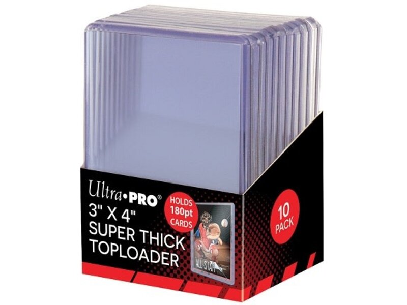Ultra Pro Ultra Pro Topload 3x4 180pt Box 10ct