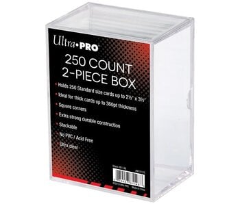Ultra Pro Storage Box - 2 Piece - 250 Ct