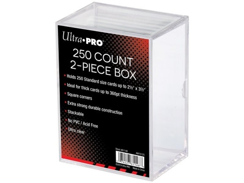 Ultra Pro Ultra Pro Storage Box - 2 Piece - 250 Ct