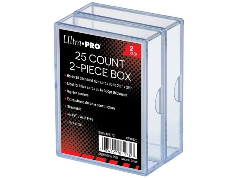 Ultra Pro Ultra Pro Storage Box - 2 Piece - 25 Ct