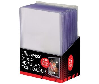 Ultra Pro Topload 3x4 Regular + Sleeves 25ct