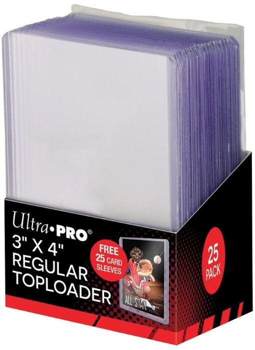 Ultra Pro Topload 3x4 Regular + Sleeves 25ct