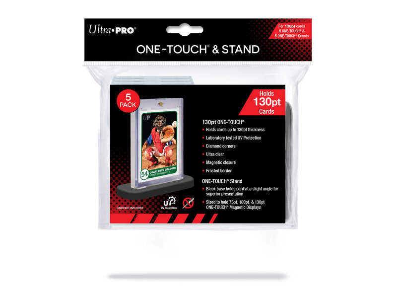 Ultra Pro Ultra Pro 1touch 130pt With Stands 5pk