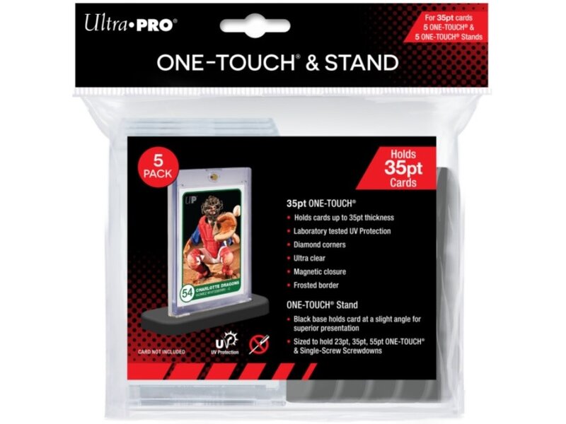 Ultra Pro Ultra Pro 1touch 130pt With Stands 5pk