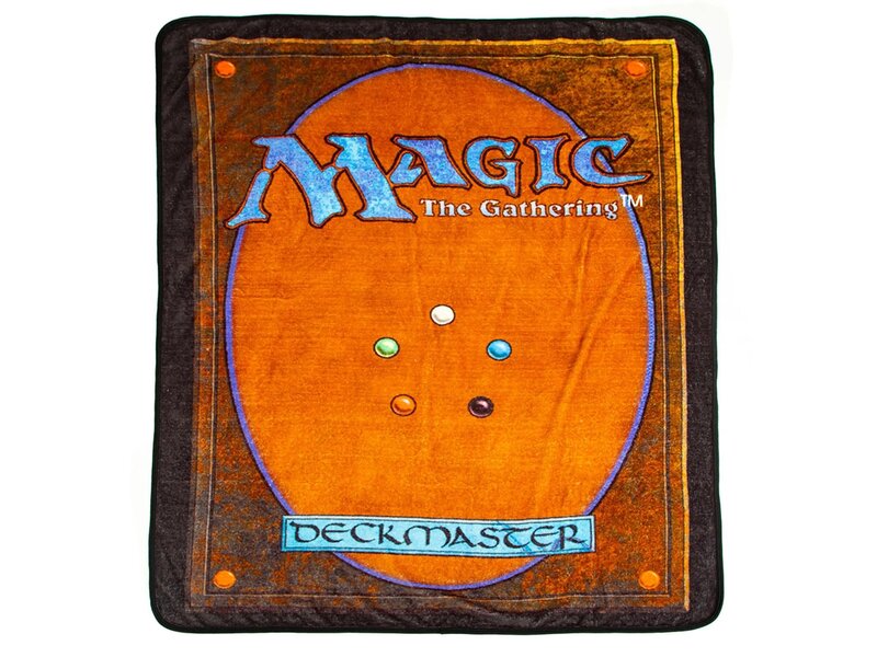 Bioworld Magic The Gathering - Digital Print Throw Mtg Card Back