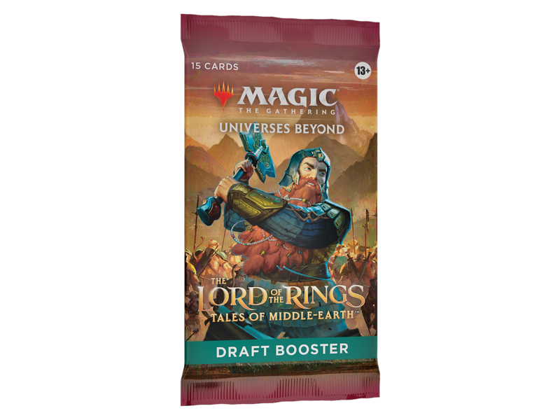 Magic The Gathering MTG - Lord of the Rings Draft Booster Pack