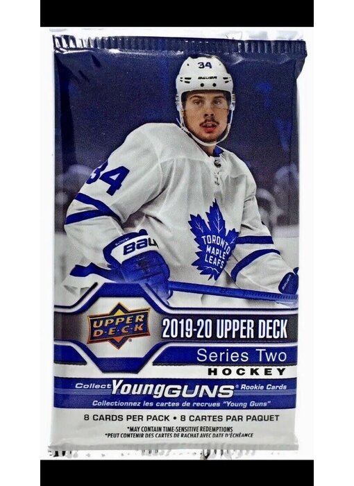 Upper Deck 2019-20 Hockey Series 2 Gravity Feed Pack