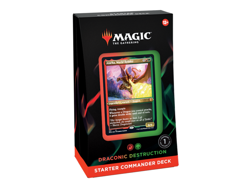 Magic The Gathering MTG Starter Commander Deck - Draconic Destruction
