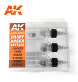 AK Interactive AK Interactive Paint Doser Bottles 3x100ml
