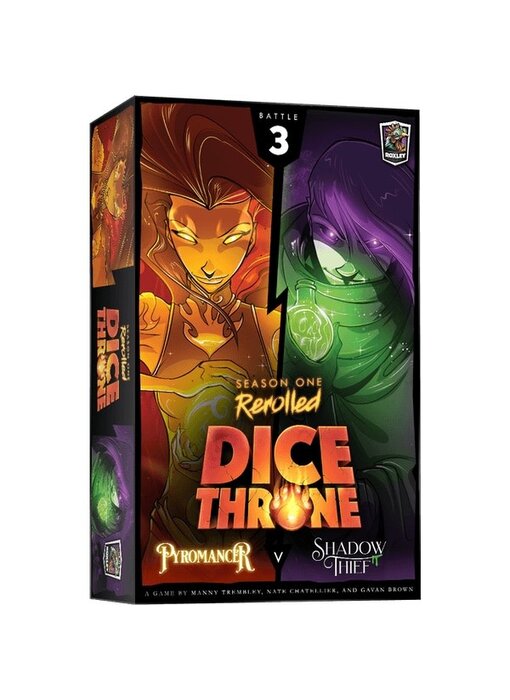 Dice Throne - Season One - Pyromancer vv Shadow Thief