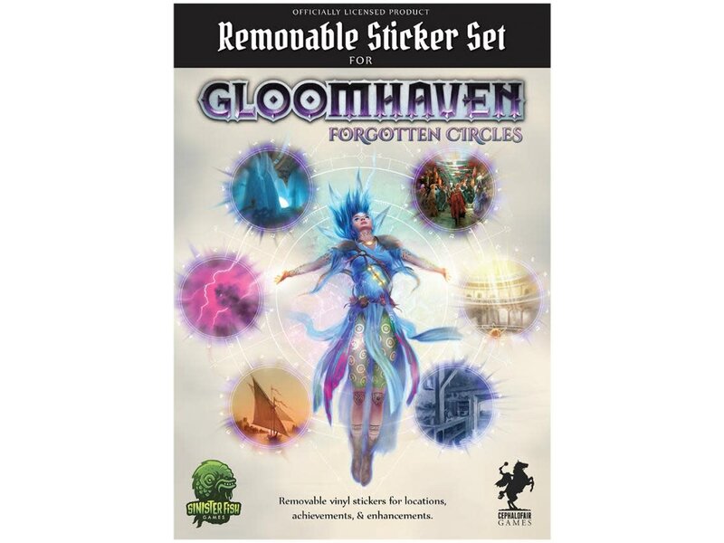 Gloomhaven Removable Sticker Set - Forgotten Circles