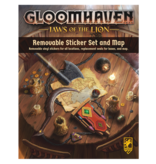 Gloomhaven Jaws of the Lion Removable Sticker Set and Map