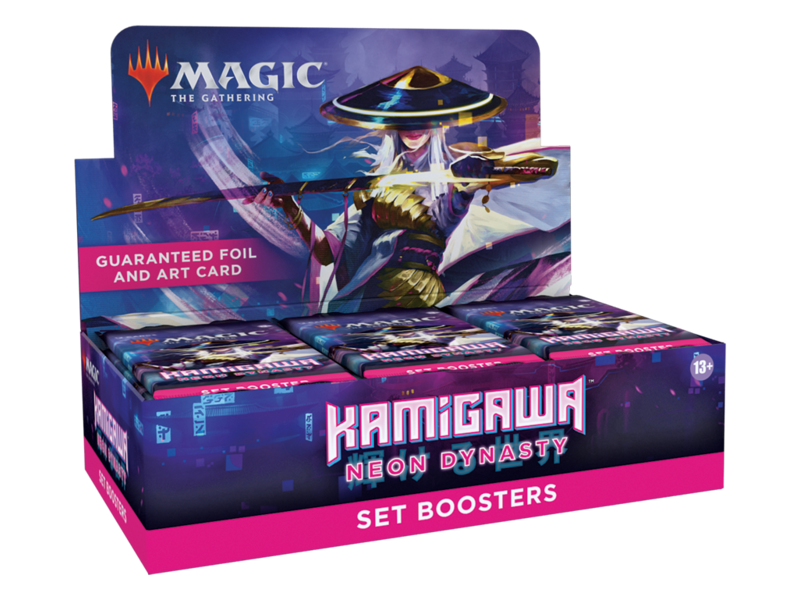 Magic The Gathering MTG Kamigawa: Neon Dynasty - Set Booster Box
