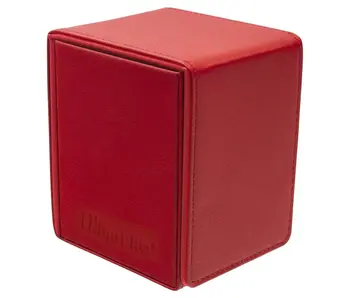 Ultra Pro D-Box Alcove Flip Vivid Red
