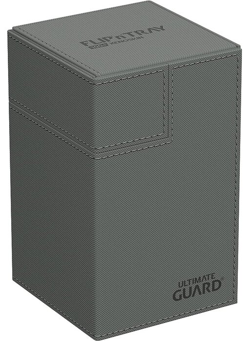 Ultimate Guard Flip N Tray Deck Case Monocolor Grey 80+