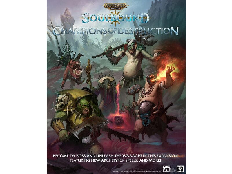 Cubicle 7 Warhammer Aos Soulbound Champions Of Destruction