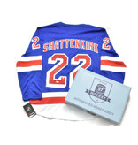 Kevin Shattenkirk NHL Jersey - Fanatics Hit Parade Autographed NY Rangers