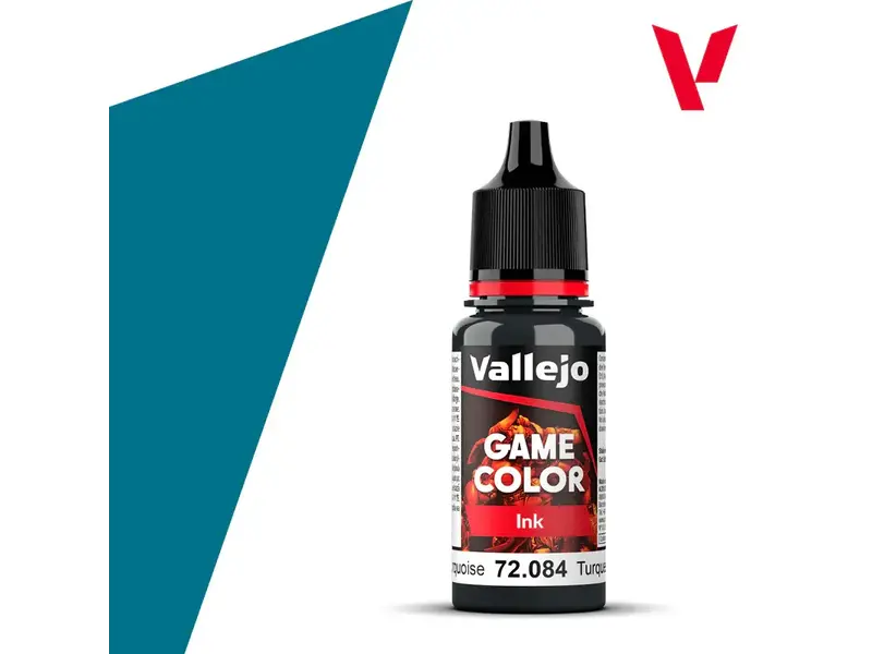 Vallejo Turquoise Game Ink (72.084)
