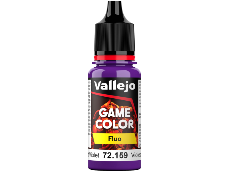 Vallejo Fluorescent Violet Game Fluo (72.159)