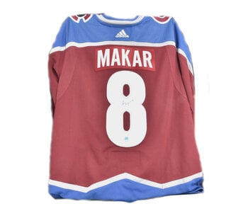 Cale Makar Autographed Jersey size 52