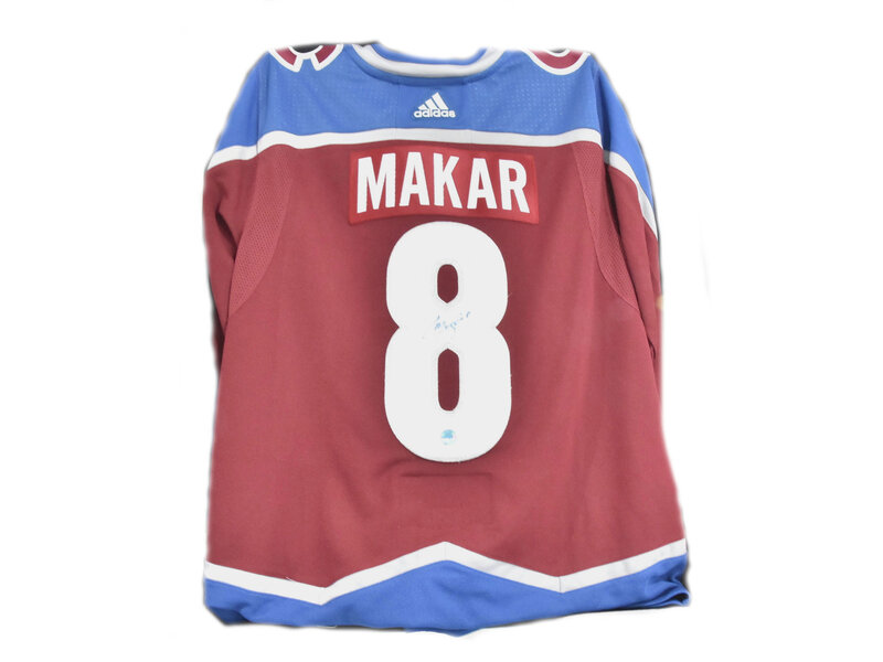Cale Makar Autographed Jersey size 52
