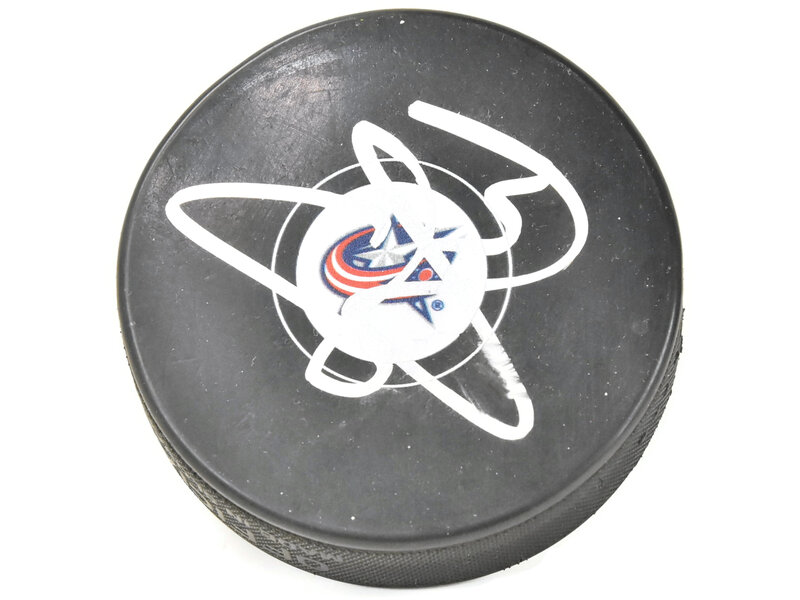 Seth Jones Autographed puck