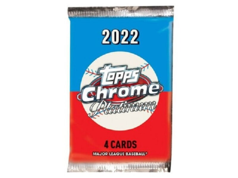 Topps Topps Chrome Platinum Anniv Baseball 2022 Hobby Pack