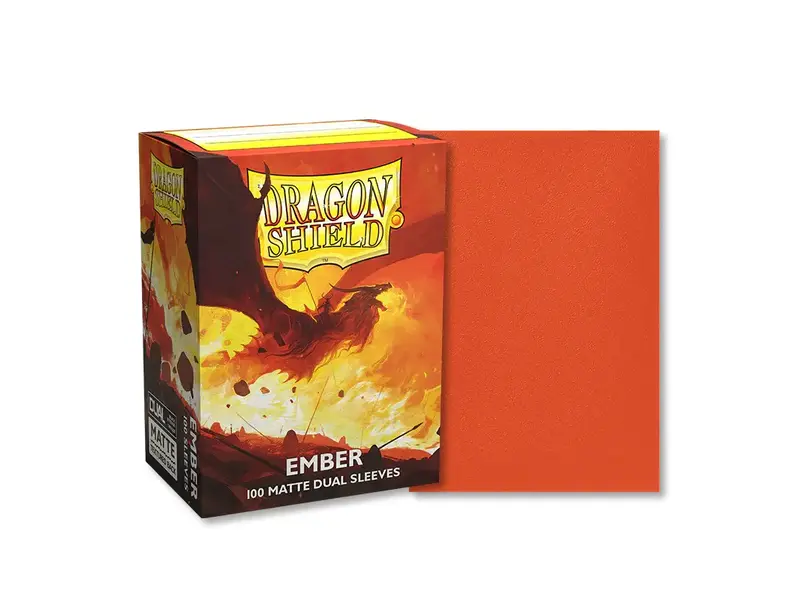 Dragon Shield Sleeves Dual Matte Ember (100)