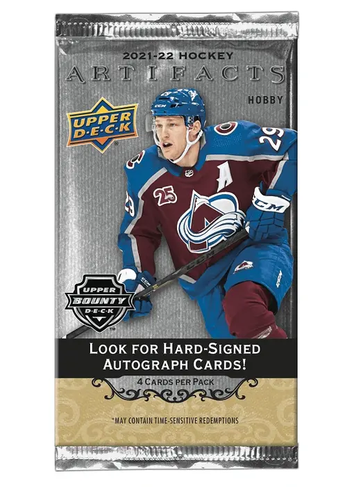Upper Deck Artifacts Hockey 2021-22 Hobby Pack