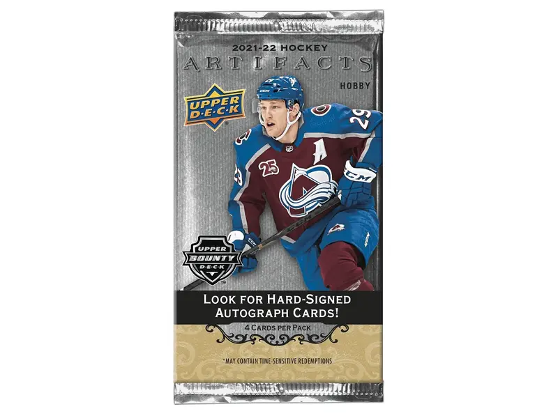 Upper Deck Upper Deck Artifacts Hockey 2021-22 Hobby Pack
